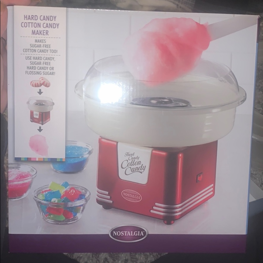 COTTON CANDY MACHINE!